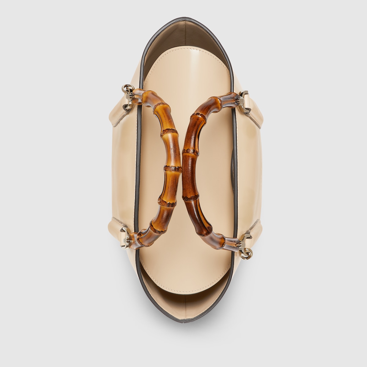 Mini Bamboo Top Handle Tote Bag - Image 4