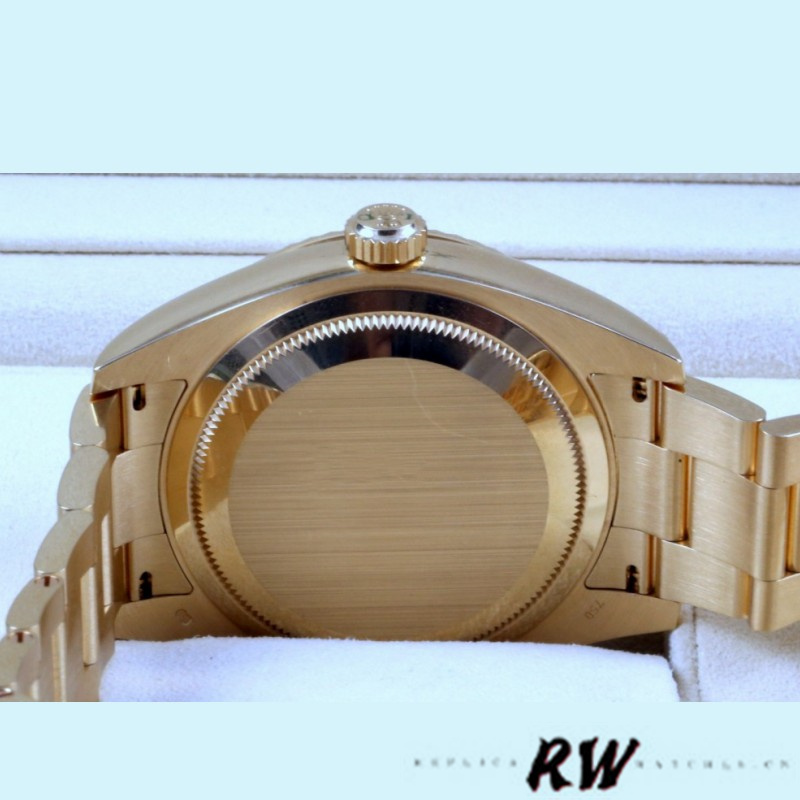 Rolex Sky-Dweller 326938 Yellow Gold Silver Dial 42mm Mens Replica Watch - Image 5