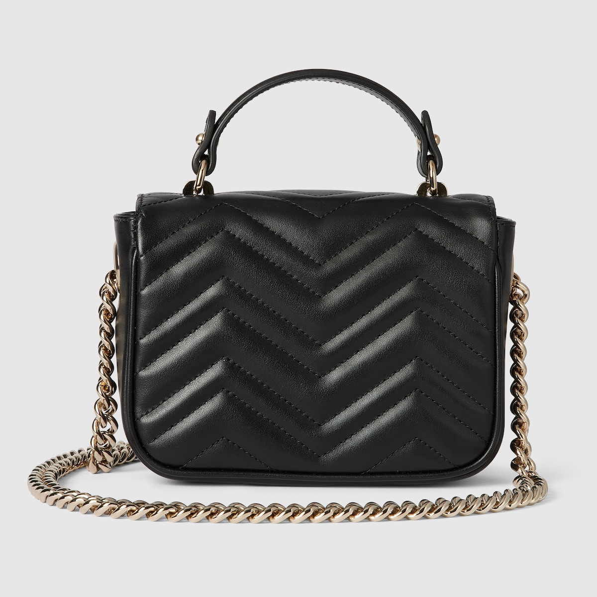 GG Marmont Mini Top Handle Bag - Image 3