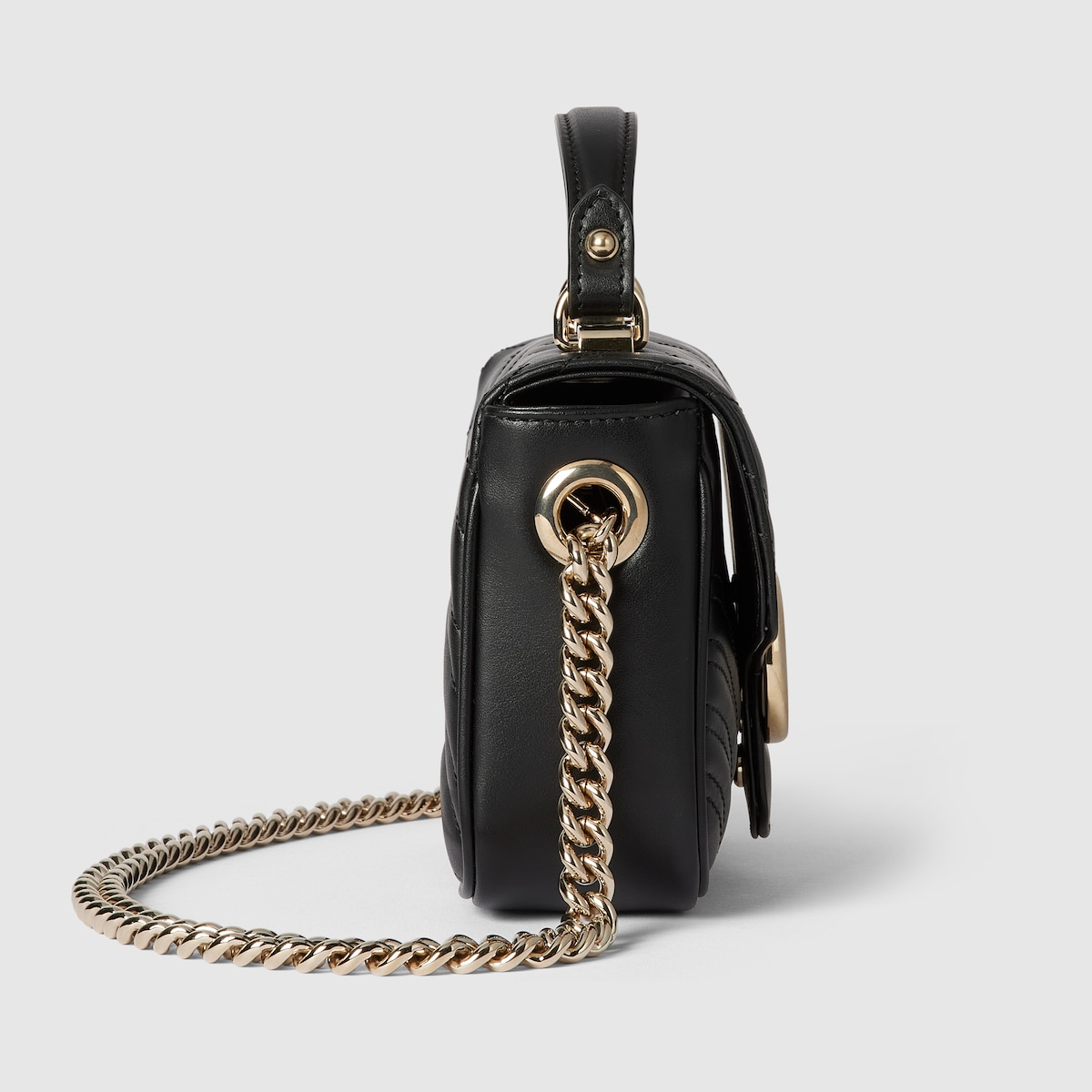 GG Marmont Mini Top Handle Bag - Image 5