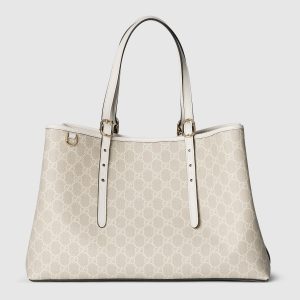 GG Emblem Medium Tote Bag