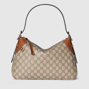 GG Emblem Medium Shoulder Bag