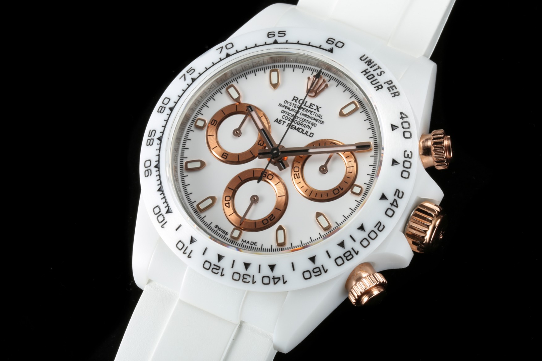 Rolex Daytona AET Picasso Crossover White - Image 4
