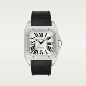 CARTIER SANTOS 100 Silver Gray 38mm