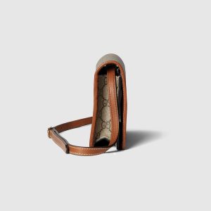 Gucci GG Emblem Super Mini Shoulder Bag