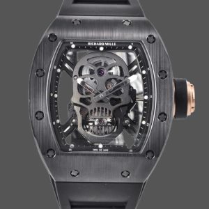 Richard Mille RM 52-01 Ceramic Black & Gold & Silver Skull 3 Colors