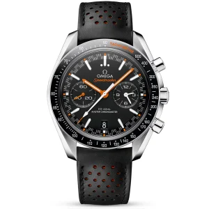 OMEGA Speedmaster Racing 44.25mm Black Dial Automatic Strap Watch