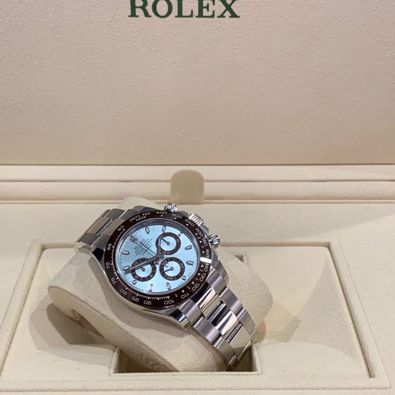 Rolex Cosmograph Daytona 116506 50th Anniversary Ice Blue Dial 40mm Mens Replica Watch - Image 5