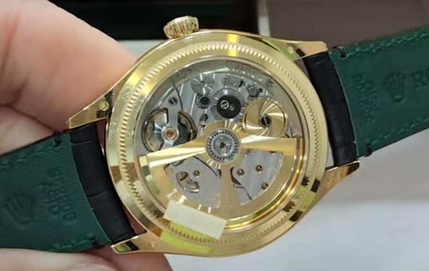 Rolex 1908 Yellow Gold 52508 0002 39 mm Replica Watch - Image 18