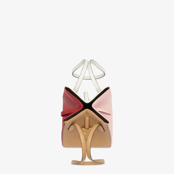 Fendi Origami Mini Multicolour Leather Mini Bag That Can Be Transformed - Image 5
