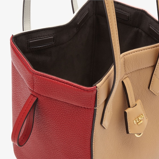 Fendi Origami Mini Multicolour Leather Mini Bag That Can Be Transformed