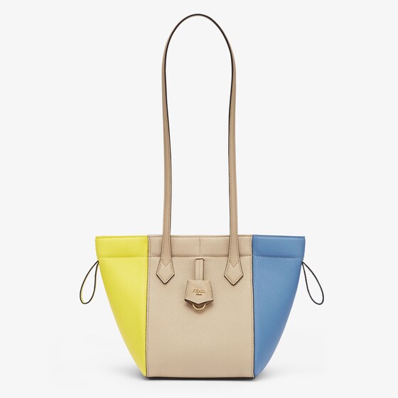 Fendi Origami Mini Multicolour Leather Mini Bag That Can Be Transformed - Image 4