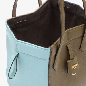 Fendi Origami Mini Multicolour Leather Mini Bag That Can Be Transformed