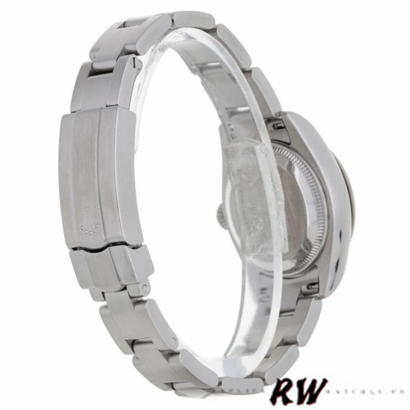 Rolex Oyster Perpetual 176234 Fluted Bezel Blue Dial 26MM Lady Replica Watch - Image 6