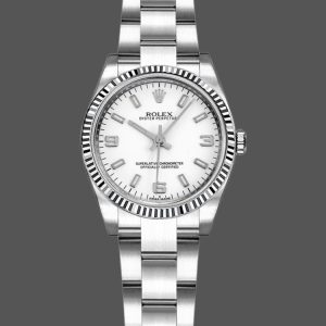 Rolex Oyster Perpetual 176234 White Roman Dial 26mm Lady Replica Watch