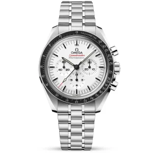 OMEGA Speedmaster Moonwatch 42mm White Dial Men's Bracelet Watch