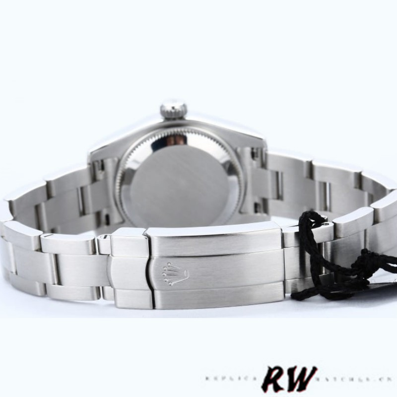 Rolex Oyster Perpetual 176234 Pink Maxi Arabic Numerals Dial 26MM Lady Replica Watch - Image 5