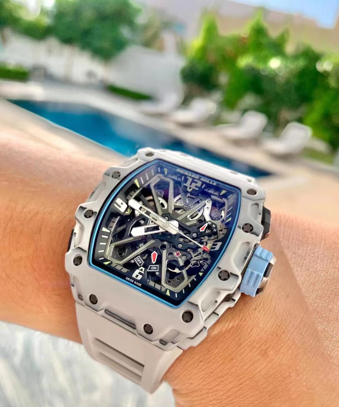 Richard Mille RM 35-03 Rafa Nadal White Carbon Quartz TPT - Image 6