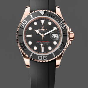 Rolex Yacht-Master 126655 40mm Automatic Black Dial 18kt Everose Gold Watch
