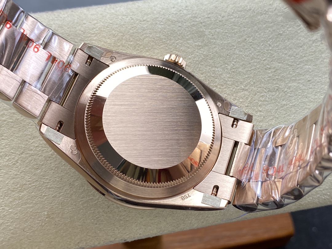 Rolex Day-Date 118235 Rose Gold Chocolate Brown Dial 36mm Unisex Replica Watch - Image 9