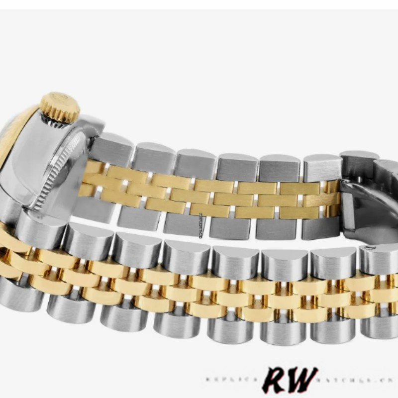 Rolex Datejust 179173 White Arabic Numerals Dial Fluted Bezel 26MM Lady Replica Watch - Image 4