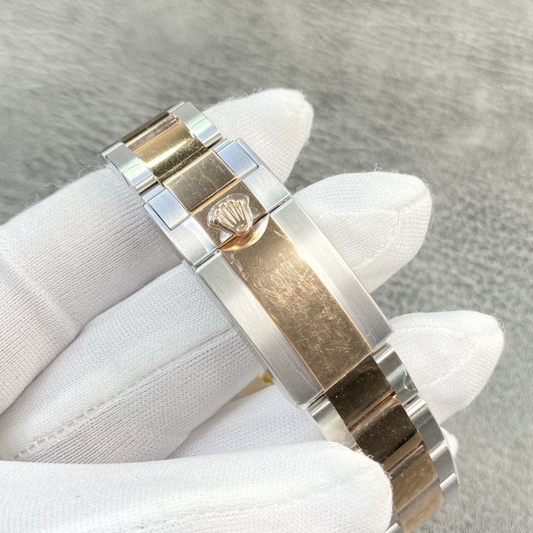 Rolex Yacht Master II 116621 Chocolate Dial Rose Gold 40mm Mens Replica Watch - Image 10