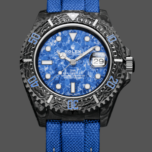 Rolex Sea Dweller Customized DiW Carbon Fiber Ocean Blue Dial