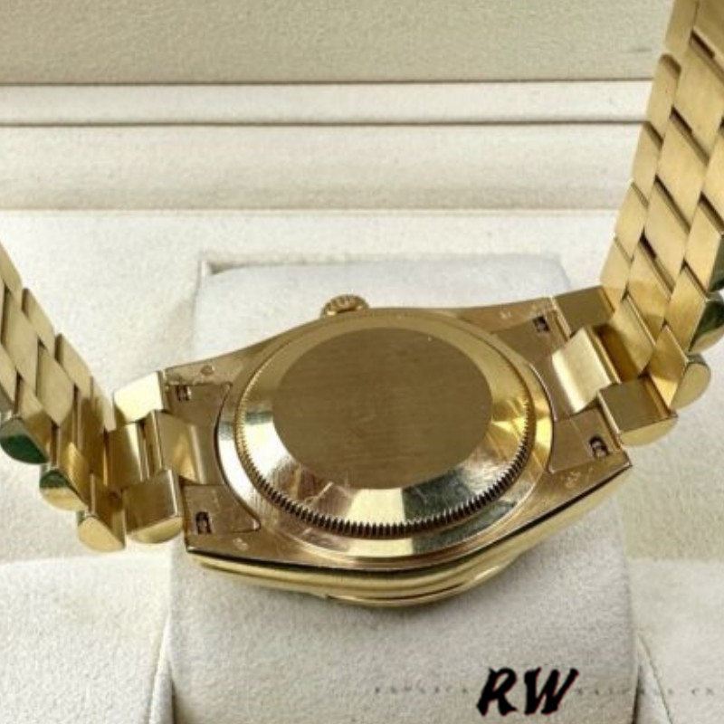 Rolex Day-Date 118388 Black Diamond Dial 36mm Unisex Replica Watch - Image 5