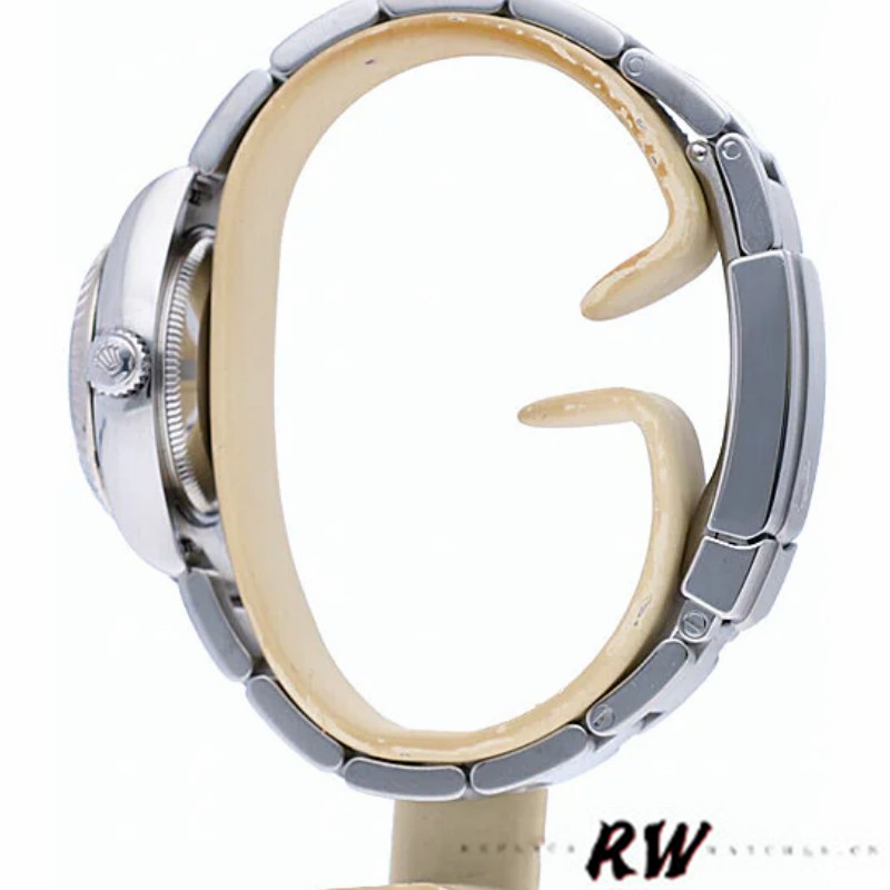 Rolex Oyster Perpetual 176234 Fluted Bezel Black Arabic Dial 26MM Lady Replica Watch - Image 5