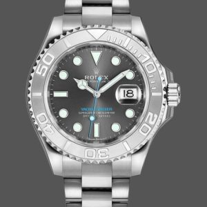 Rolex Yacht-Master 116622 Stainless Steel Grey Dial 40mm Mens Replica Watch