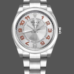 Rolex Oyster Perpetual Air-King 114200 Concentric Silver Dial 34mm Unisex Replica watch