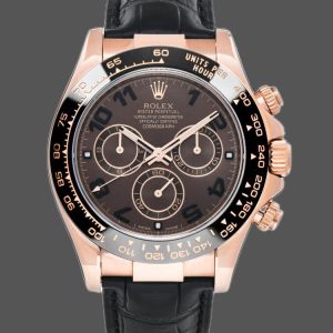 Rolex Cosmograph Daytona 116515 Chocolate Brown Dial 40mm Mens Replica Watch
