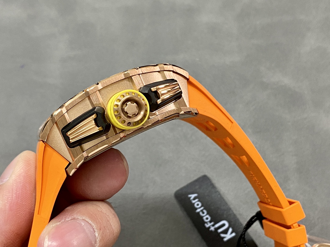 Richard Mille RM11-03 Orange Rubber Automatic Flyback Chronograph - Image 8