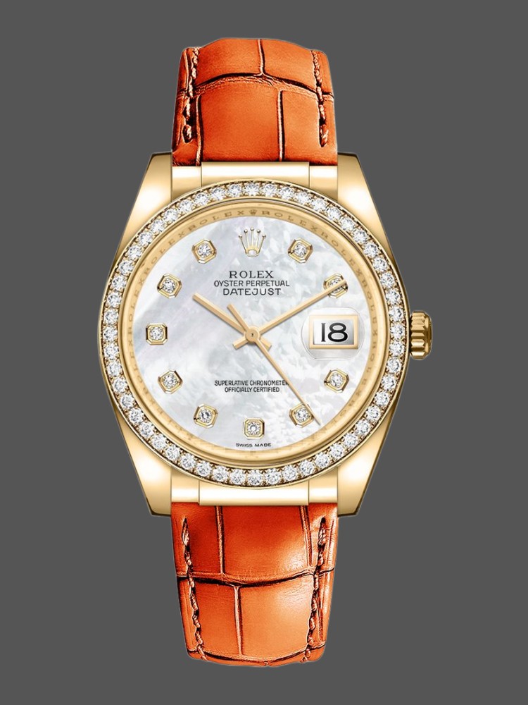 Rolex Datejust 116188 Mother of Pearl Diamond 36mm Unisex Replica Watch