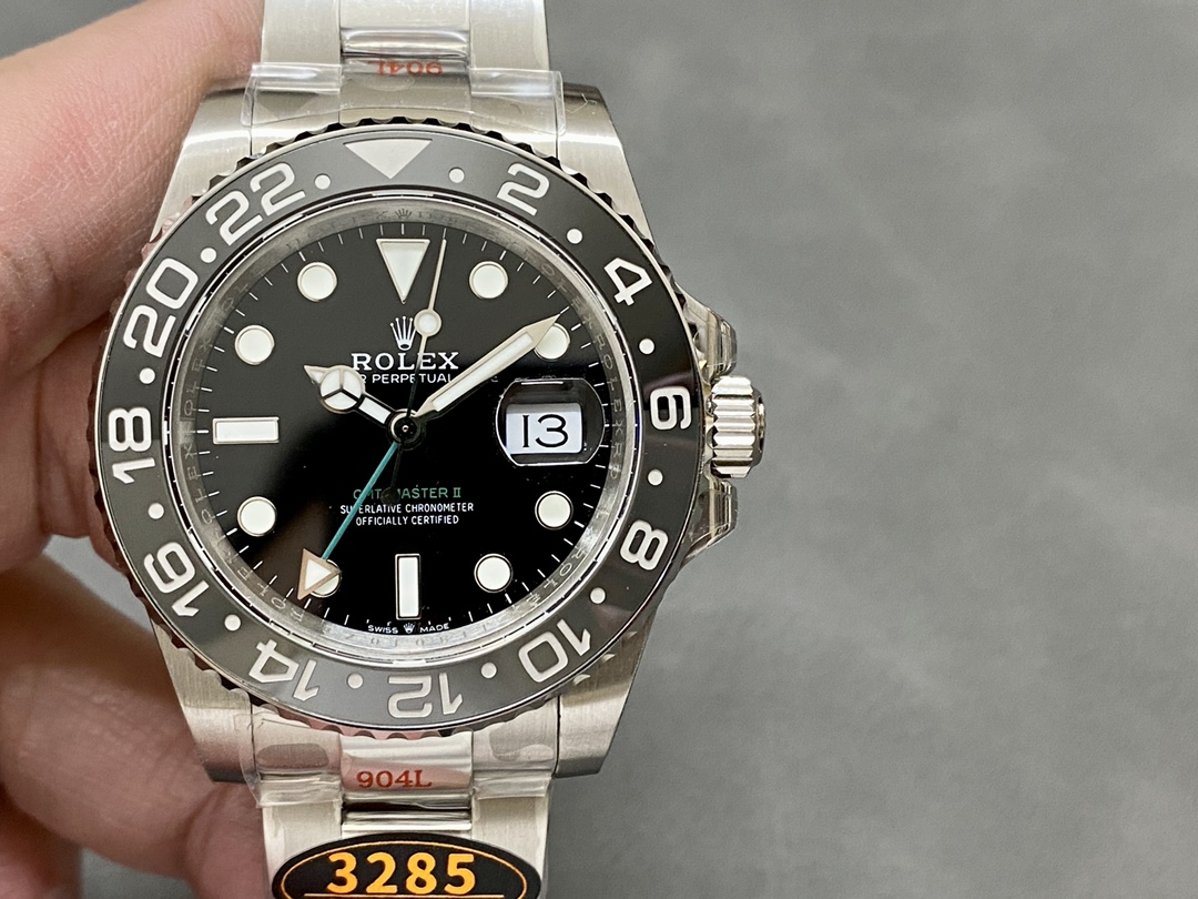 Rolex GMT-Master II 116710LN Black Dial Stainless steel case 40mm Mens Replica Watch - Image 3