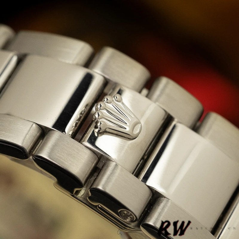 Rolex Day-Date 118209 Chocolate Brown Diamonds Dial 36mm Unisex Replica Watch - Image 6