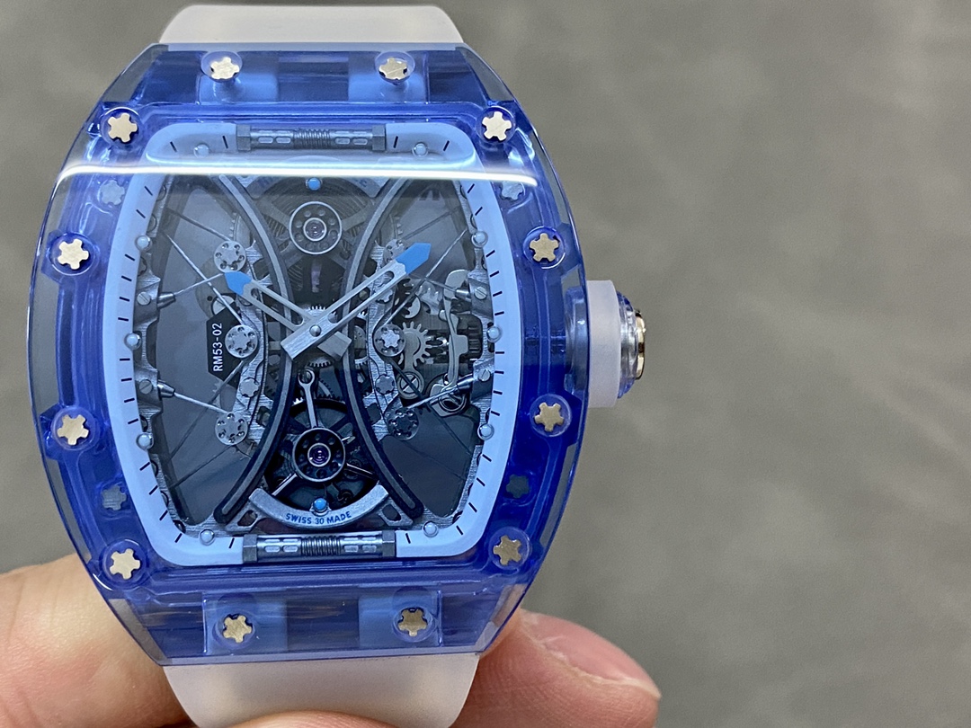 Richard Mille RM53-02 Tourbillon Blue Sapphire Limited Edition - Image 4