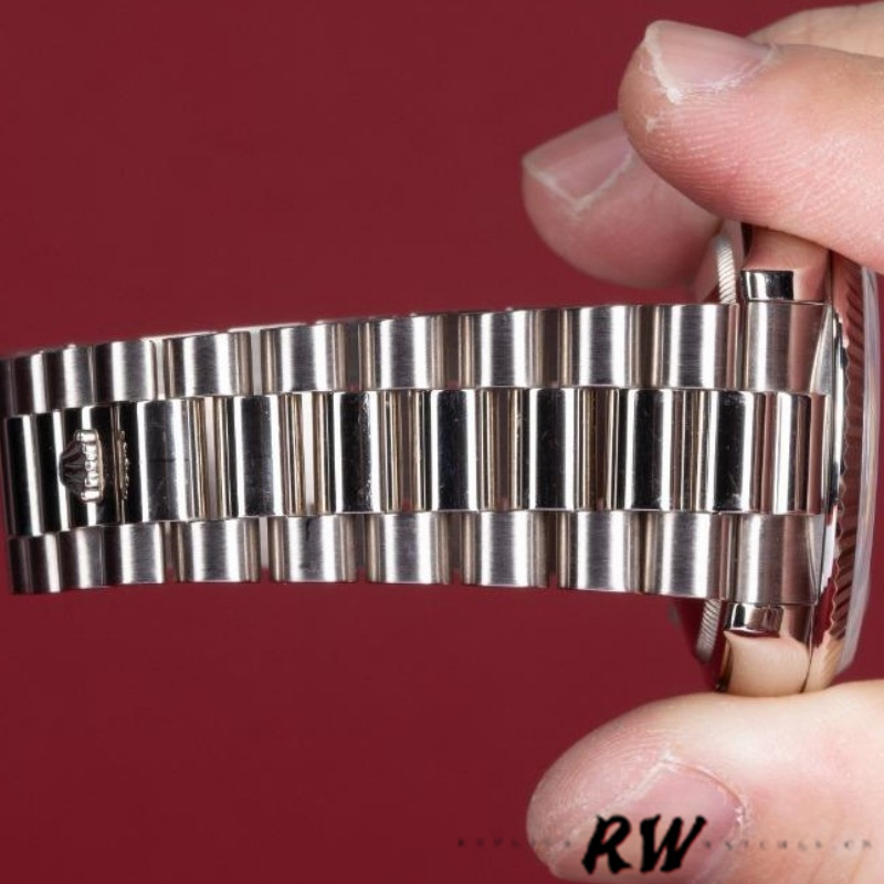 Rolex Day-Date 118239 Chocolate Brown Dial 36mm Unisex Replica Watch - Image 6