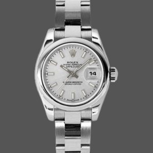 Rolex Datejust 179160 Domed Bezel Silver Index Dial 26MM Lady Replica Watch