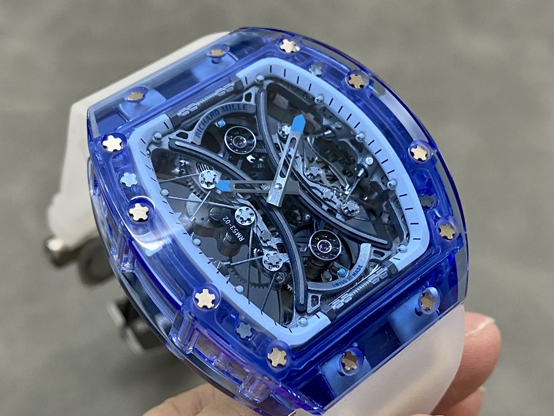 Richard Mille RM53-02 Tourbillon Blue Sapphire Limited Edition - Image 5