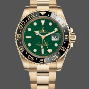 Rolex GMT Master II 116718LN Oyster Bracelet Green Dial 40mm Mens Replica Watch