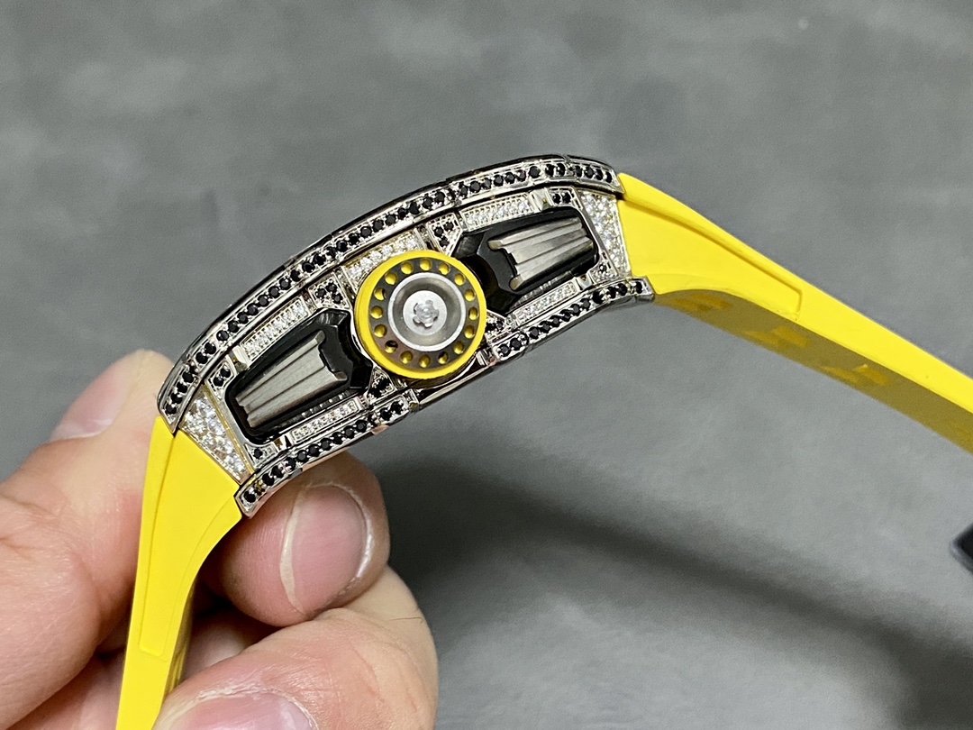 Richard Mille RM 011 03 Stainless Steel & 18K Gold Diamond Bezel - Image 8