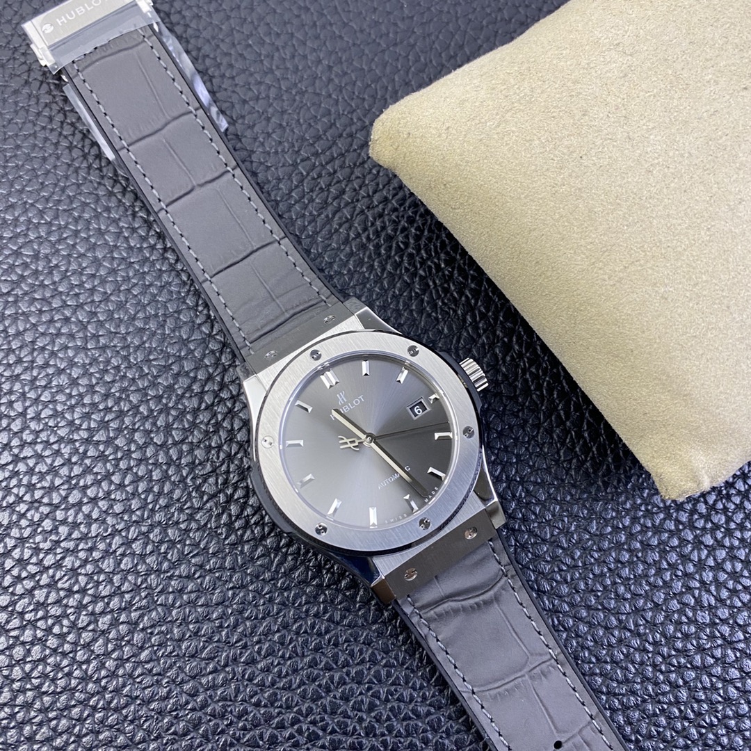 Hublot Classic Fusion 511.NX.7071.LR 45MM Grey Dial Mens - Image 9