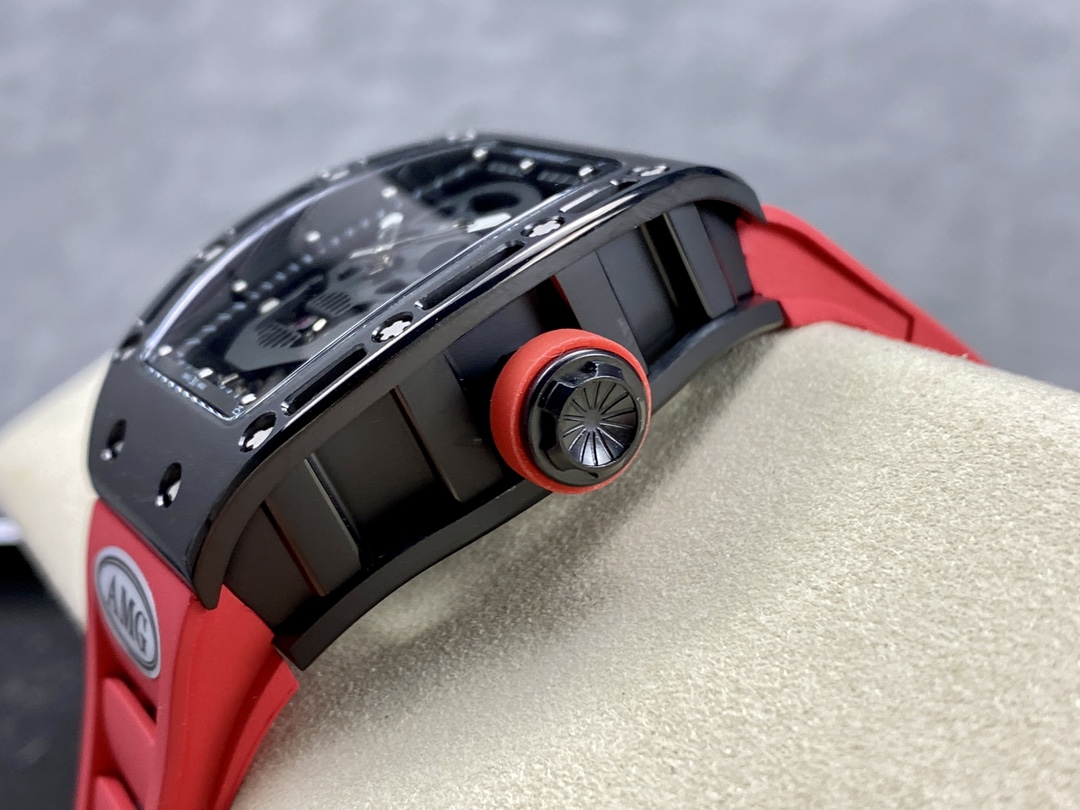 5 Colors Richard Mille Limited Edition RM52 Skull Titanium Tourbillon Openworked Dial - Image 27