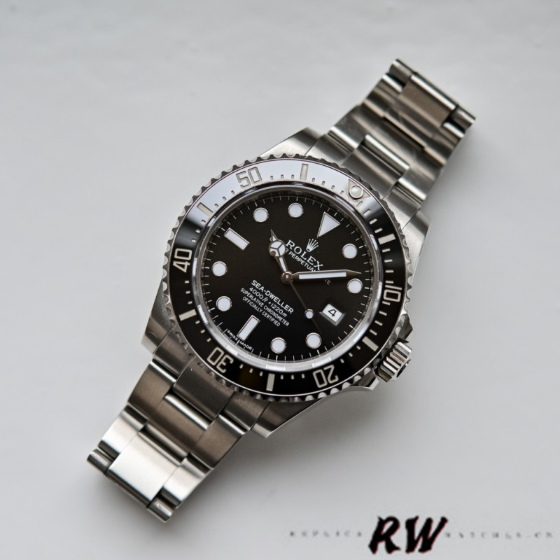 Rolex Sea-Dweller 4000 116600 0001 Black Dial 40mm Mens replica Watch - Image 2