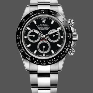 Rolex Cosmograph Daytona 116500LN Ceramic Bezel Black Dial 40mm Mens Replica Watch