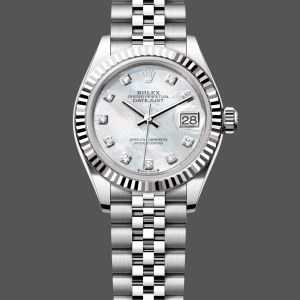 Rolex Datejust 279174 Stainless Steel Mother Of Pearl Diamond Dial 28mm Lady Replica Watch