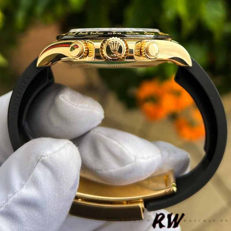 Rolex Daytona 116518LN Black Diamond Dial 40mm Mens Replica Watch - Image 4