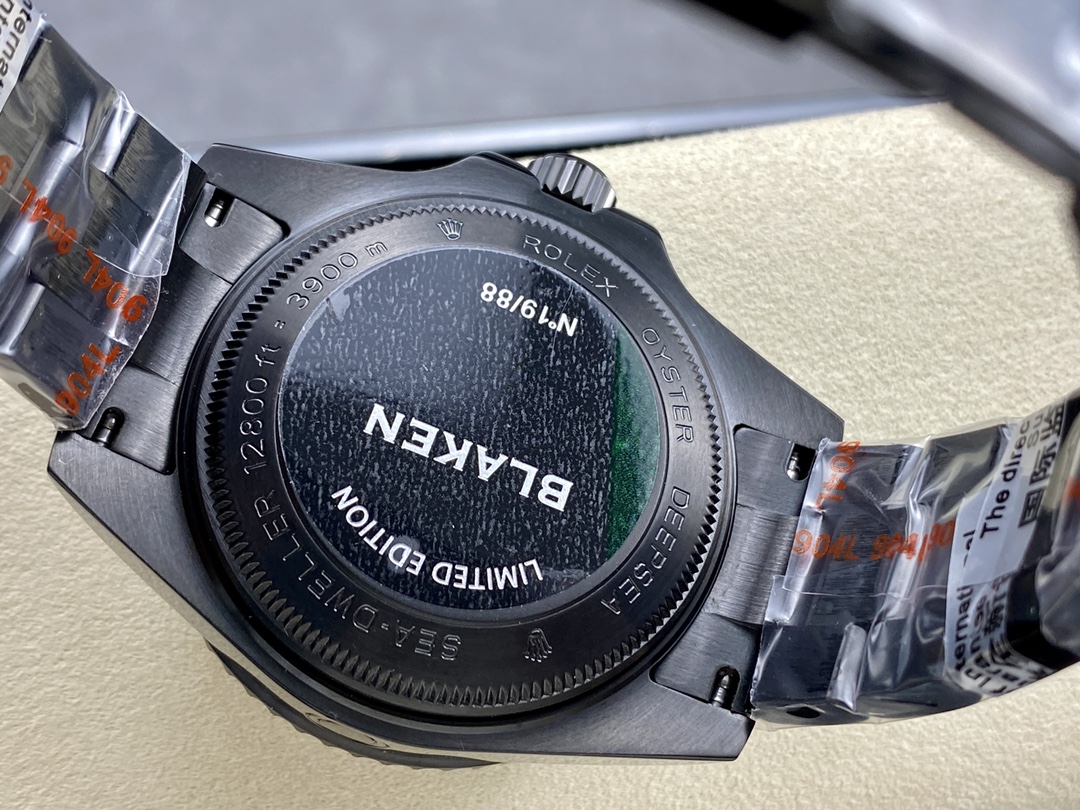 Rolex Sea Dweller Deepsea Mens Blaken Custom Edition 44mm - Image 10