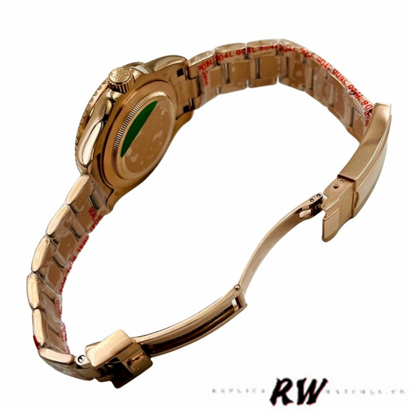 Rolex Yacht-Master 116695 Everose Gold Grey Dial 40MM Mens Replica Watch - Image 6